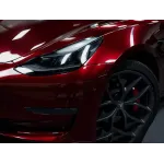 Glossy Liquid Dragon Red Vinyl Car Wrap K-1307