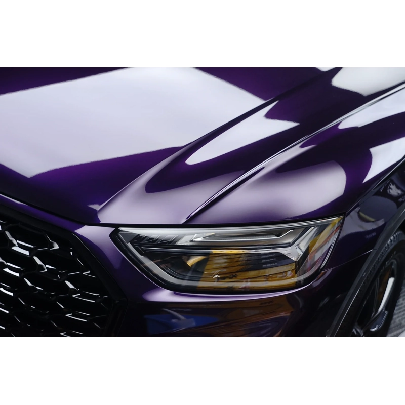 Best Glossy Midnight Purple Vinyl Car Wrap K-2114