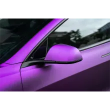 Matte Chrome Purple Vinyl Car Wrap K-8011