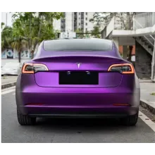 Matte Chrome Purple Vinyl Car Wrap K-8011