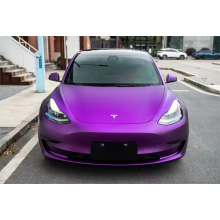 Matte Chrome Purple Vinyl Car Wrap K-8011
