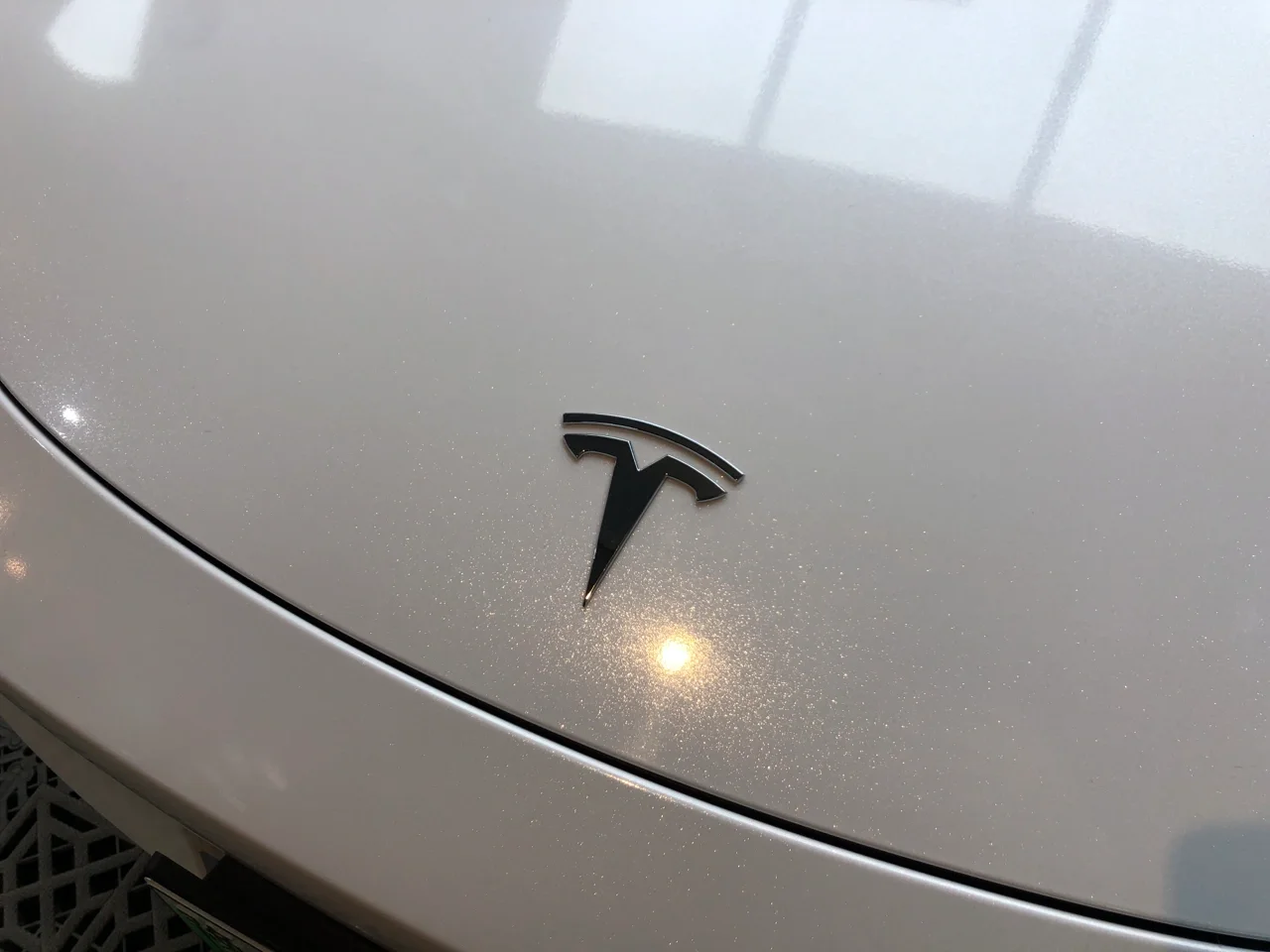 Sparkle White Vinyl Car Wrap K-1607