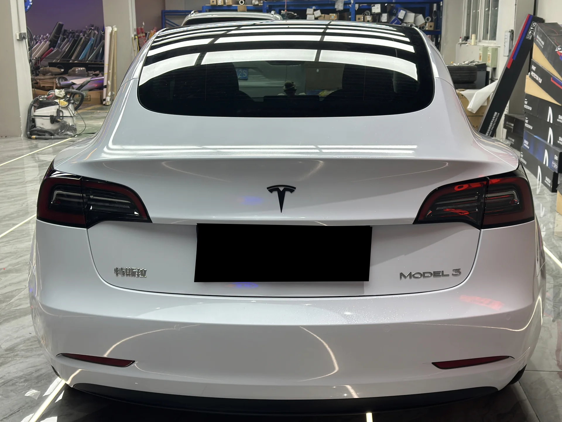 Sparkle White Vinyl Car Wrap K-1607