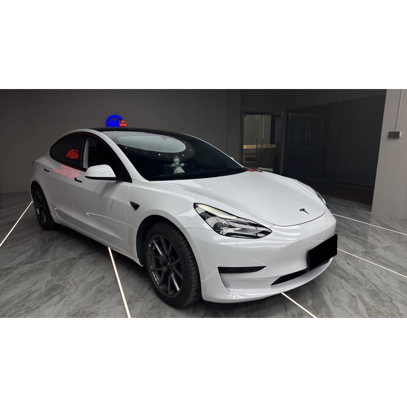 Sparkle White Vinyl Car Wrap K-1607 02