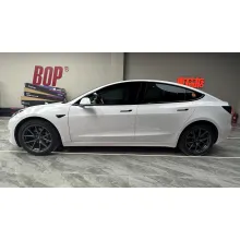 Sparkle White Vinyl Car Wrap K-1607