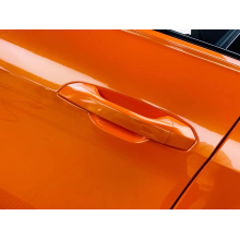Glossy Compete Speed Orange Vinyl Car Wrap K-1108