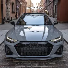 Glossy Nado Grey Vinyl Car Wrap K-1918