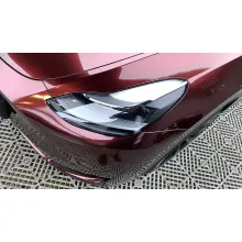 Glossy Metallic Black Rose Vinyl Car Wrap K-2102