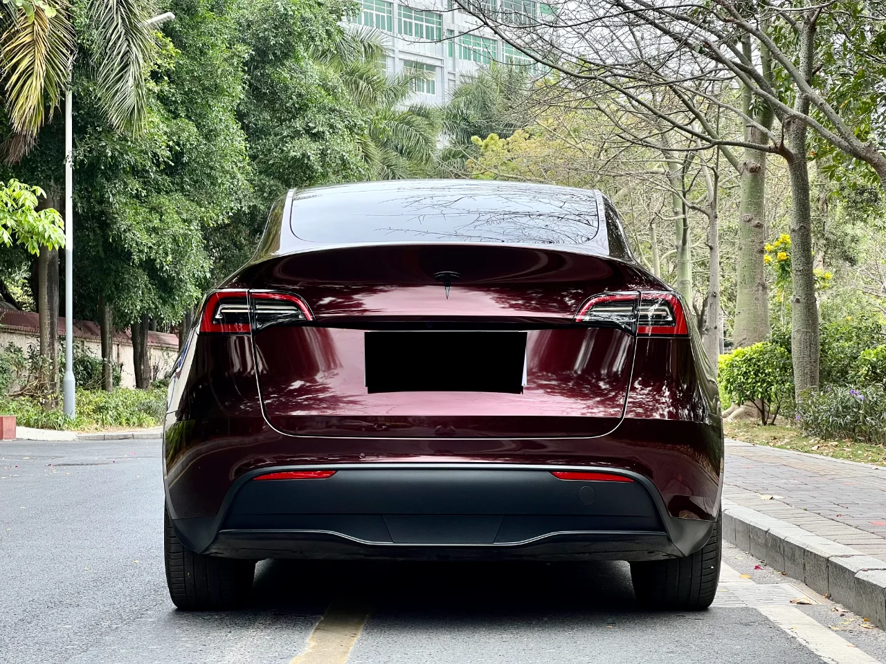 Glossy Metallic Black Rose Vinyl Car Wrap K-2102