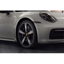Porsche Grey Vinyl Car Wrap K-1441