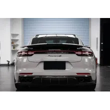 Porsche Grey Vinyl Car Wrap K-1441
