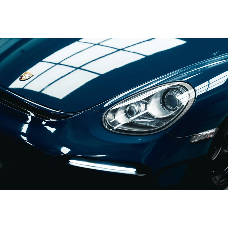 Car Original Color Deep Blue Vinyl Car Wrap For Porsche