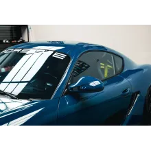 Car Original Color Deep Blue Vinyl Car Wrap For Porsche