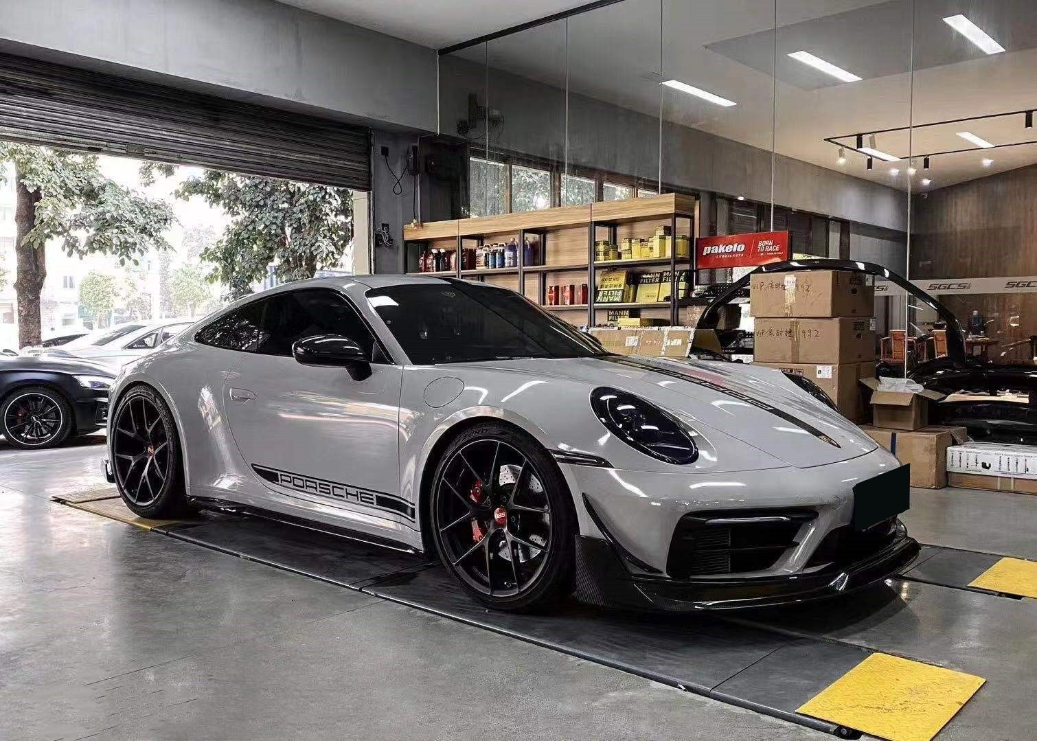 Car Original Color Porsche Grey Vinyl Car Wrap For Porsche