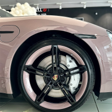 Car Original Color Strawberry Pink Vinyl Car Wrap For Porsche