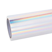 Laser Chrome Silver Vinyl Car Wrap K-2238