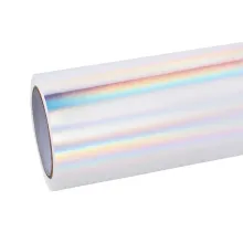 Laser Chrome Silver Vinyl Car Wrap K-2238