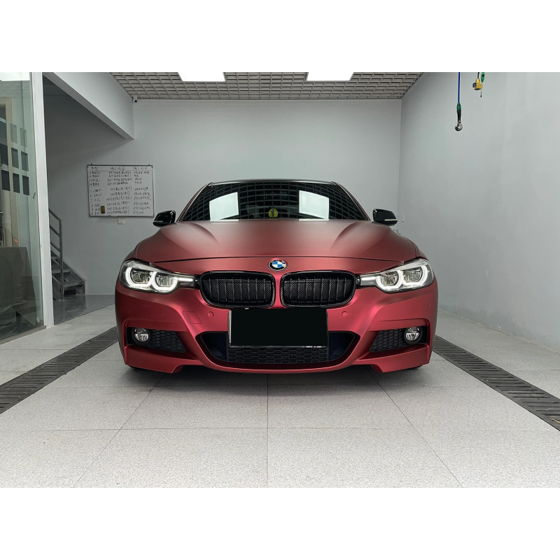 Matte Chrome Red Vinyl Car Wrap K-1027