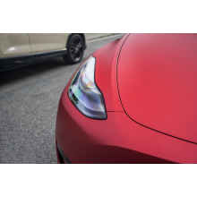 Matte Chrome Red Vinyl Car Wrap K-1027