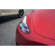 Matte Chrome Red Vinyl Car Wrap K-1027