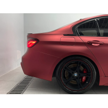 Matte Chrome Red Vinyl Car Wrap K-1027