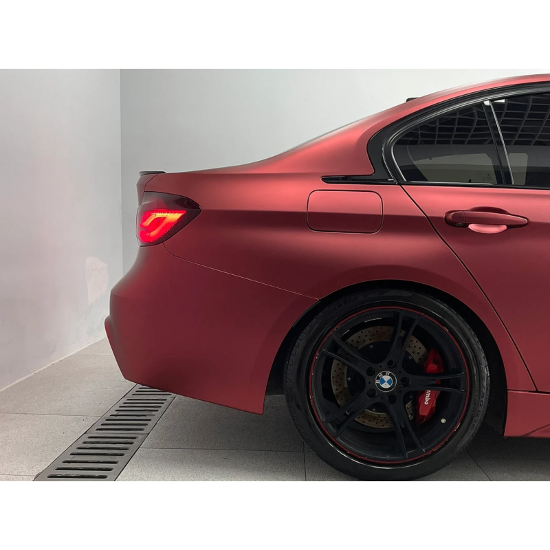 Matte Chrome Red Vinyl Car Wrap K-1027