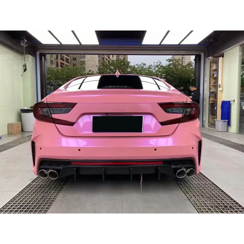 Twin Candy Purple Pink Vinyl Car Wrap K-5015