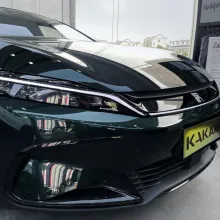 Car Original Color Glossy Midnight Green Vinyl Car Wrap For BYD