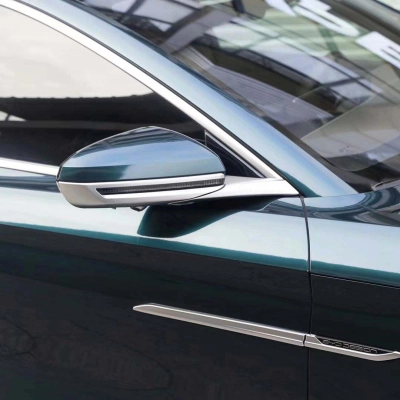 Car Original Color Glossy Midnight Green Vinyl Car Wrap For BYD 02