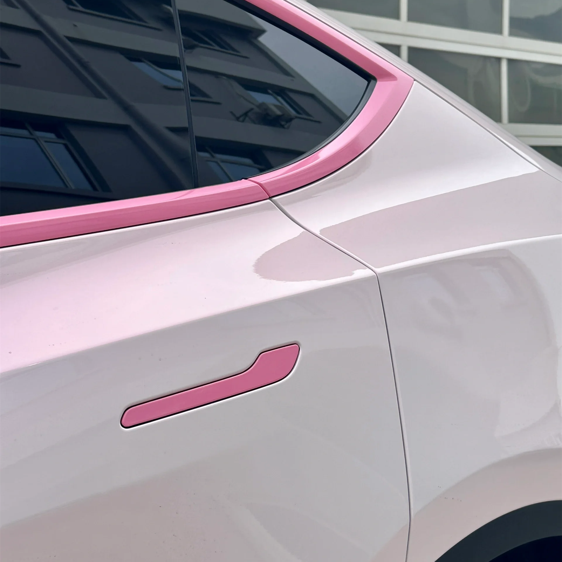 Glossy Flower Yue Fen Vinyl Car Wrap K-1101