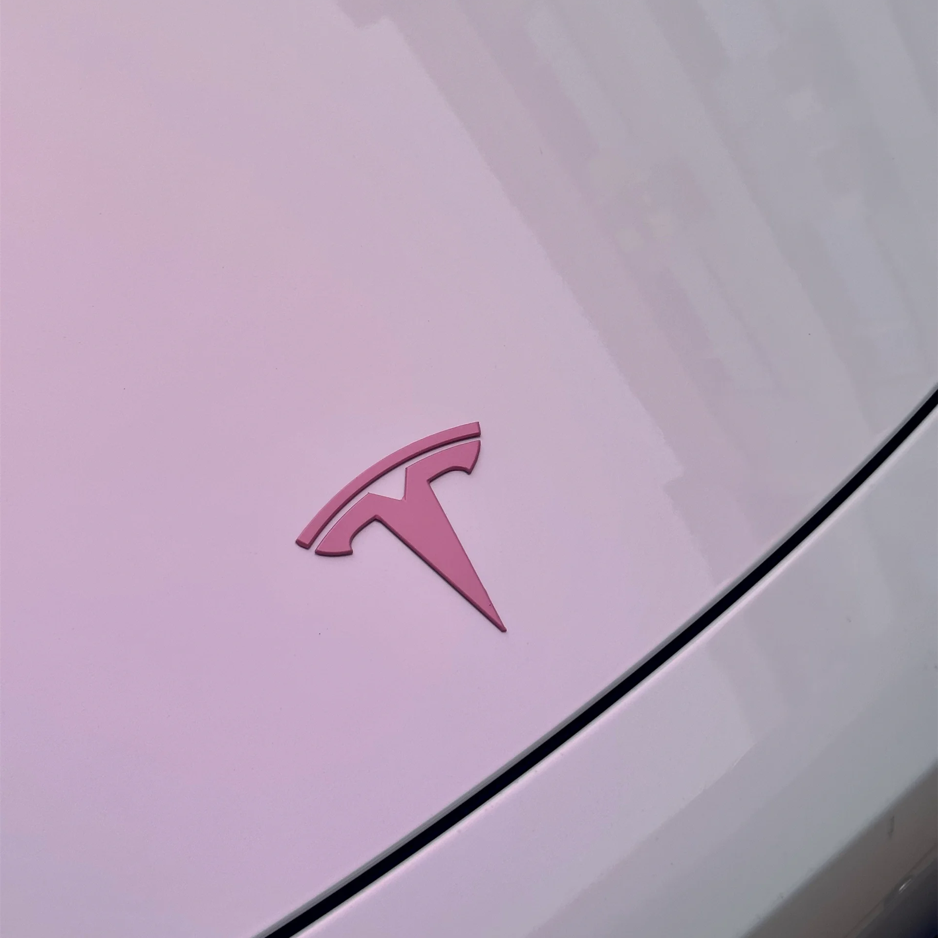 Glossy Flower Yue Fen Vinyl Car Wrap K-1101