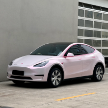 Glossy Flower Yue Fen Vinyl Car Wrap K-1101