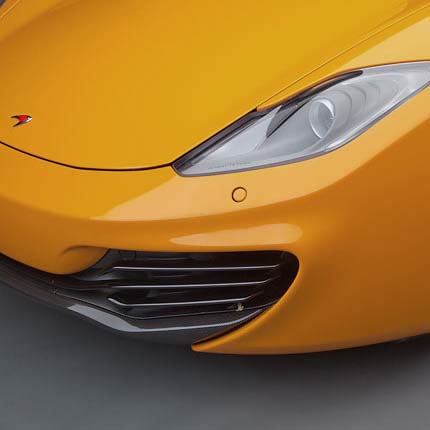 Glossy McLaren Orange Vinyl Car Wrap K-1113