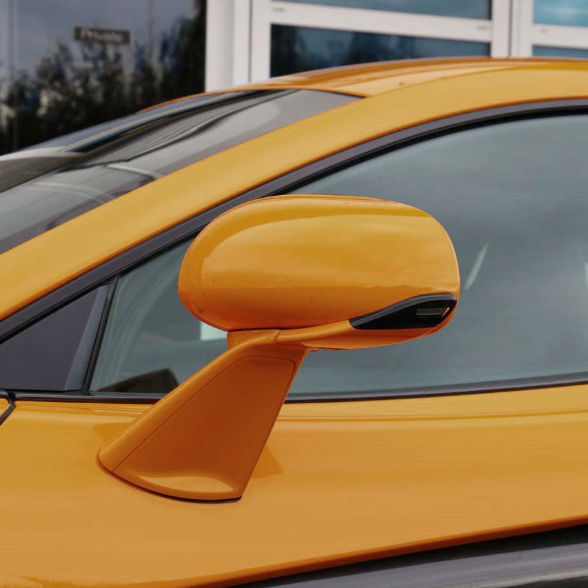 Glossy McLaren Orange Vinyl Car Wrap K-1113
