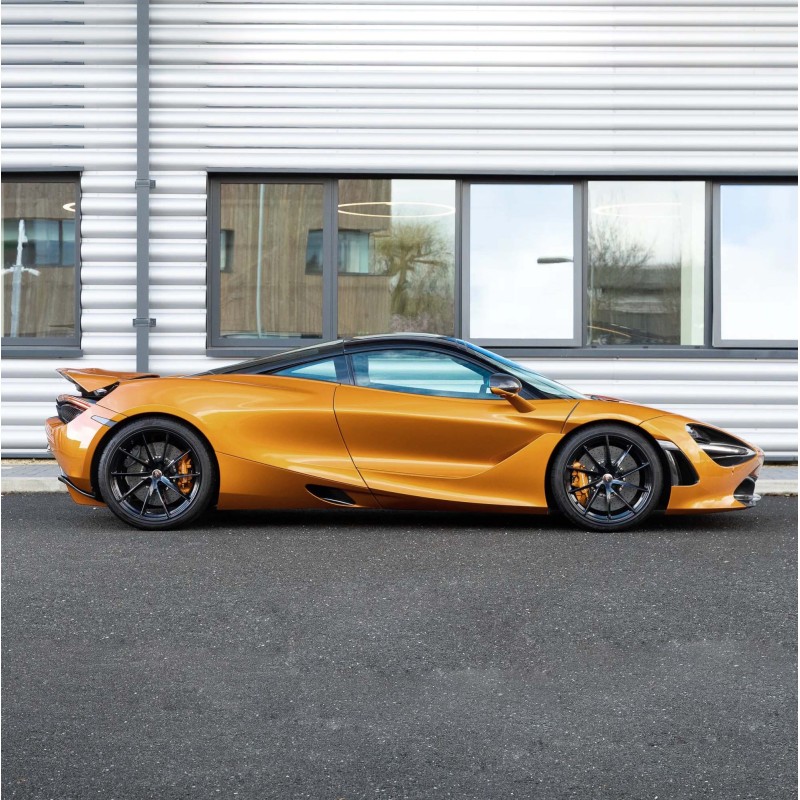 Glossy McLaren Orange Vinyl Car Wrap K-1113