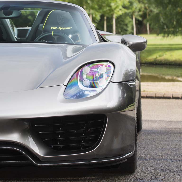 Glossy Liquid Silver Vinyl Car Wrap K-1306