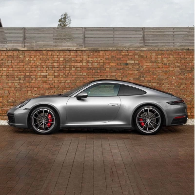 Car Original Color Glossy GT Silver Vinyl Car Wrap For Porsche 02