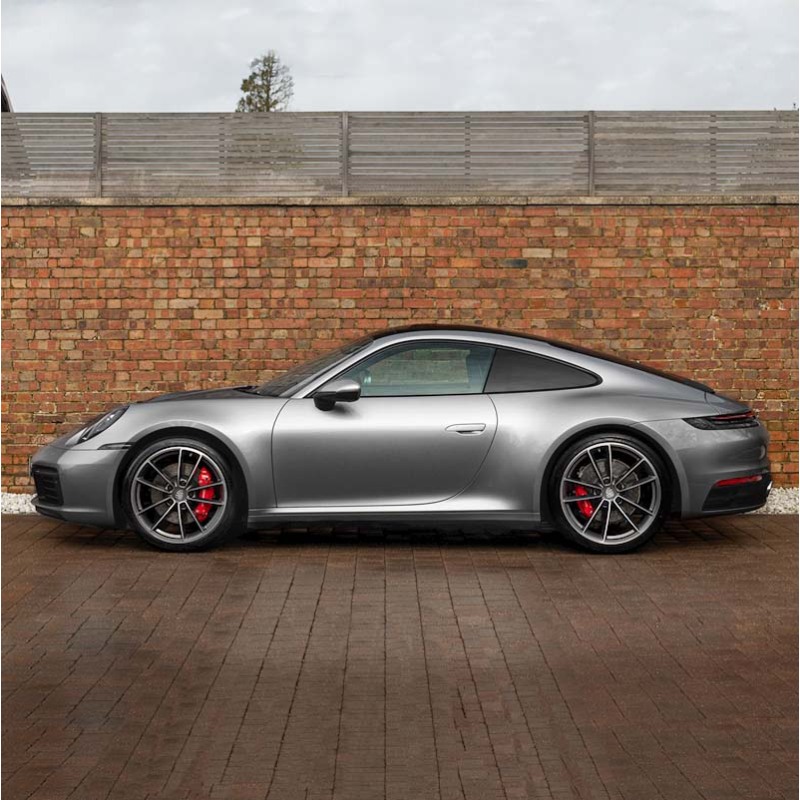 Car Original Color Glossy GT Silver Vinyl Car Wrap For Porsche
