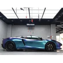 Glossy Diamond Purple Blue Vinyl Car Wrap K-4016