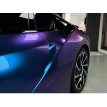 Glossy Diamond Purple Blue Vinyl Car Wrap K-4016