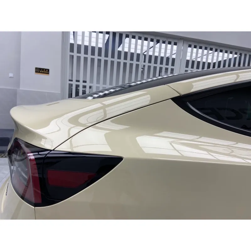Glossy Khaki Milan Vinyl Car Wrap K-1926