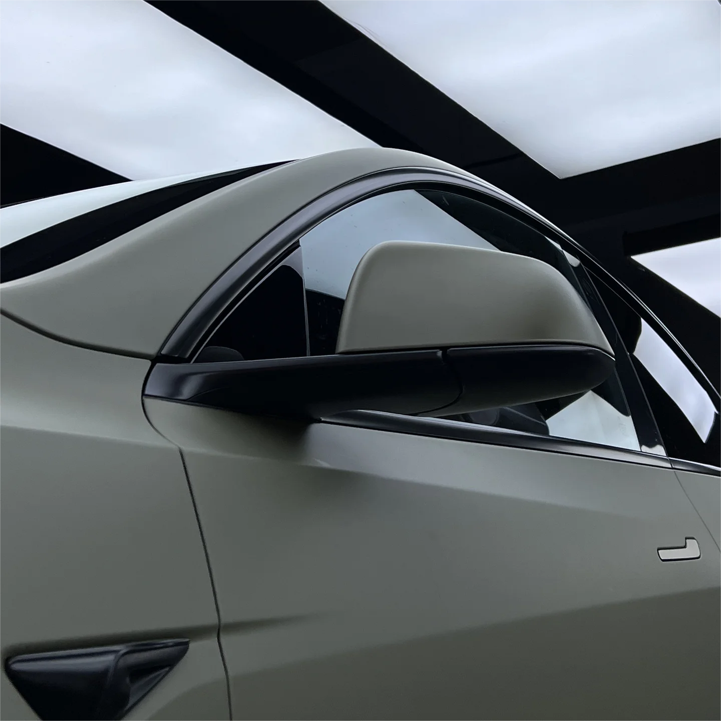 Ultimate Flat Khaki Green Vinyl Car Wrap K-2026