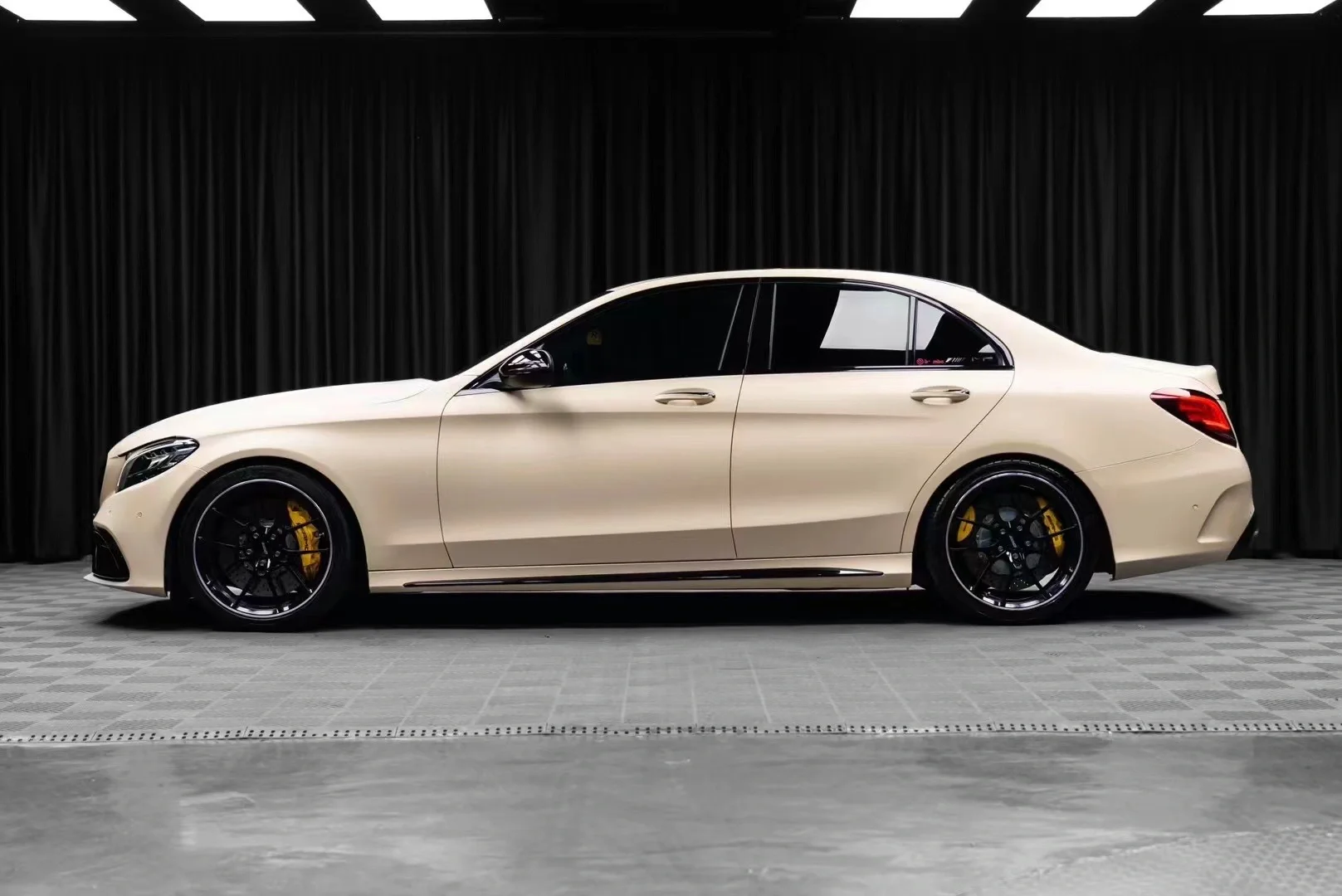 Ultimate Flat Khaki Milan Vinyl Car Wrap K-2028