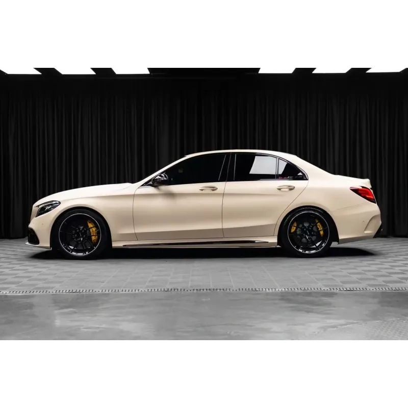 Ultimate Flat Khaki Milan Vinyl Car Wrap K-2028