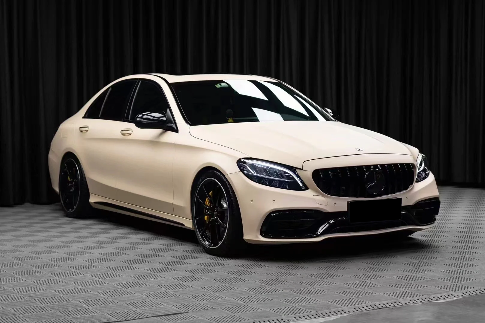 Ultimate Flat Khaki Milan Vinyl Car Wrap K-2028