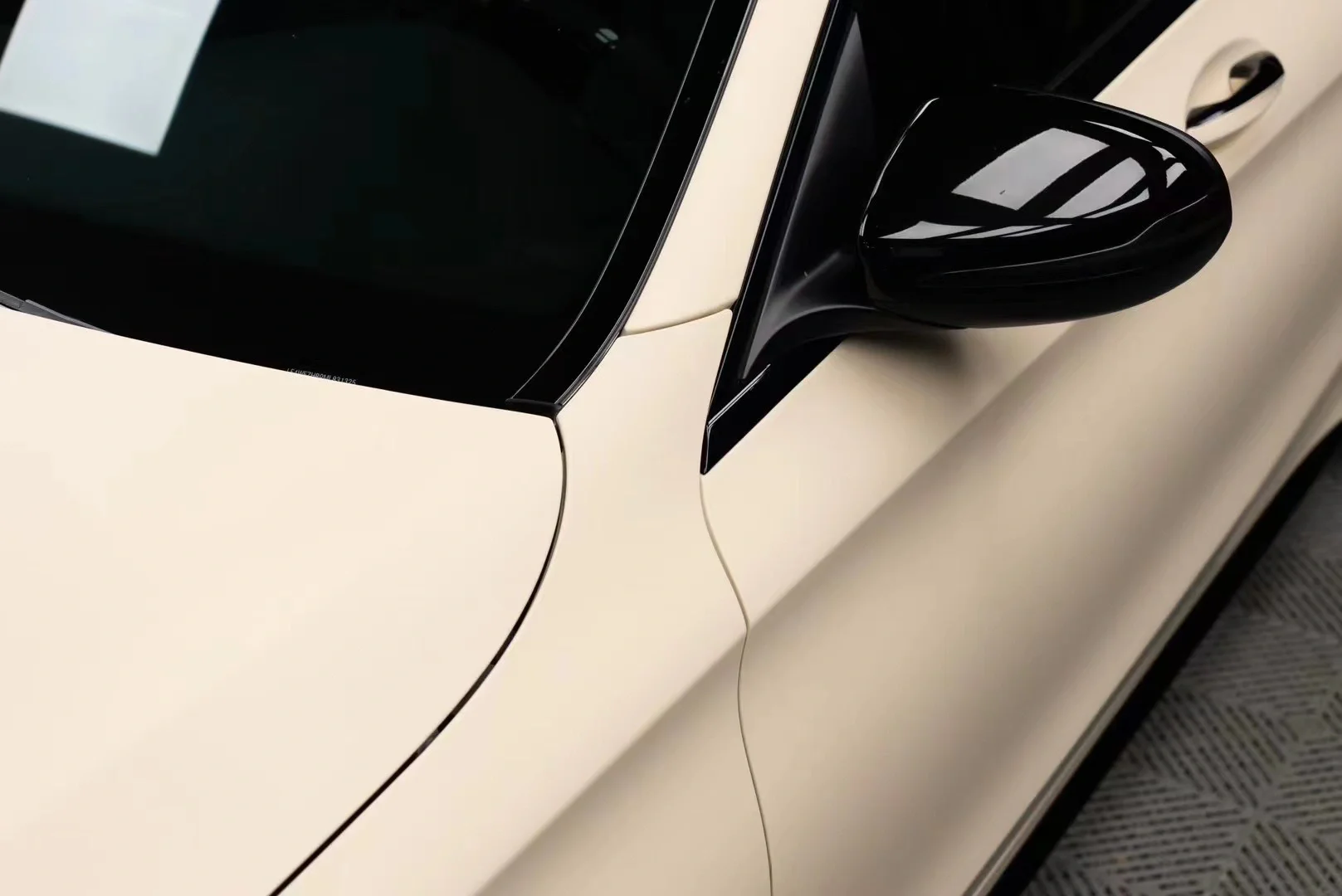 Ultimate Flat Khaki Milan Vinyl Car Wrap K-2028