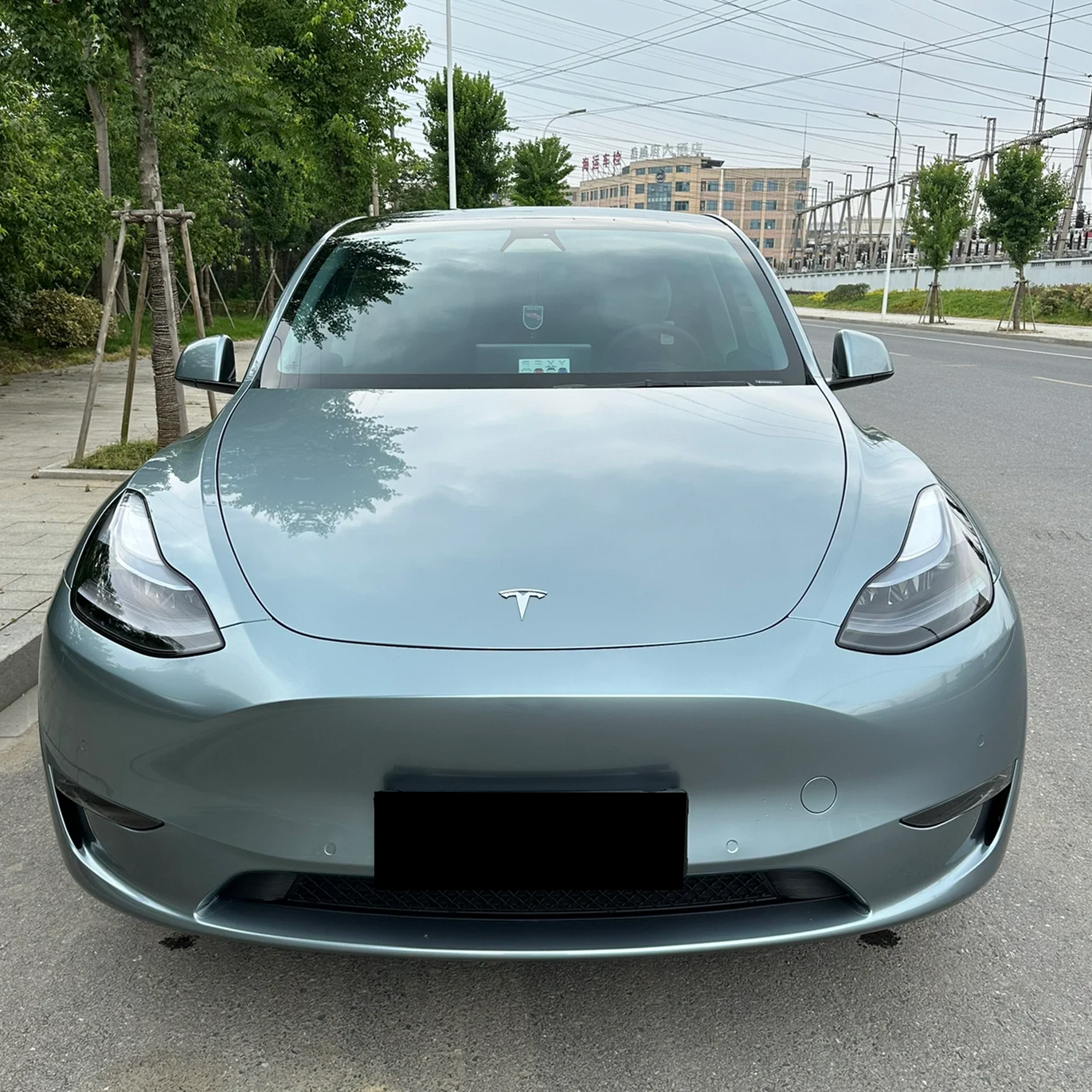 Glossy Liquid Soma To Blue Vinyl Car Wrap K-1304