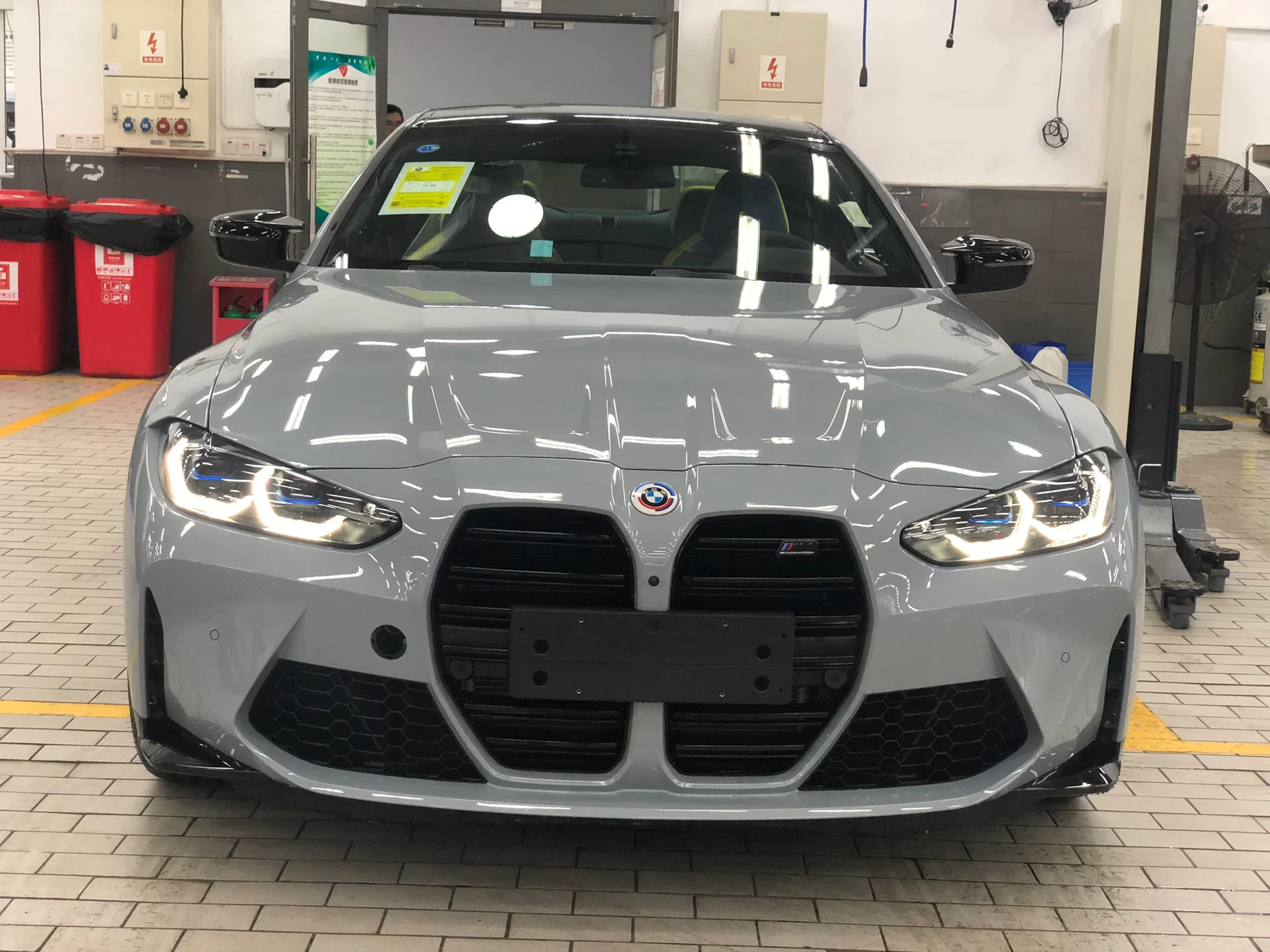 Car Original Color Brookyn Grey Vinyl Car Wrap For BMW M4