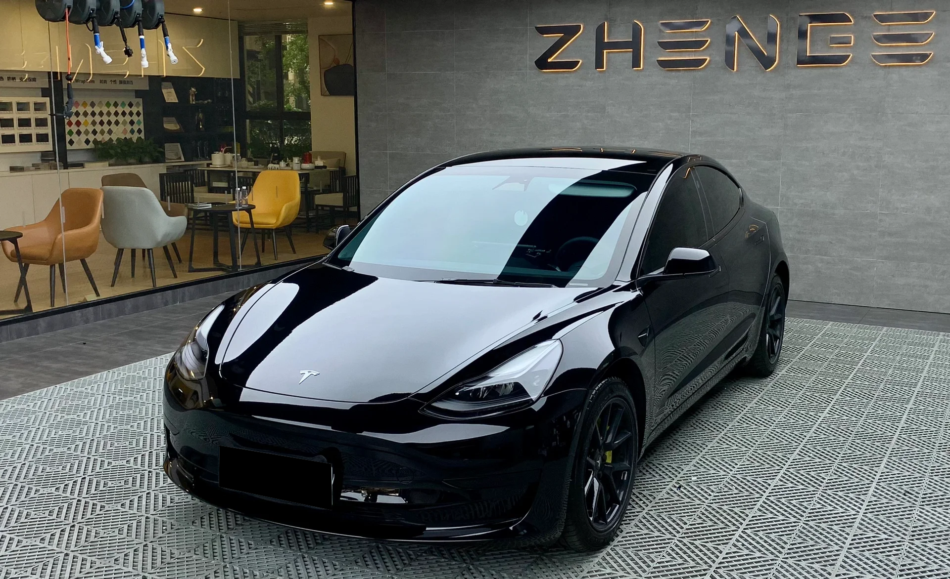Crystal Black Vinyl Car Wrap K-1807