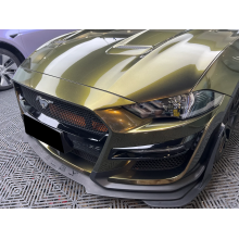 Glossy Ghost Midnight Gold Vinyl Car Wrap K-1504